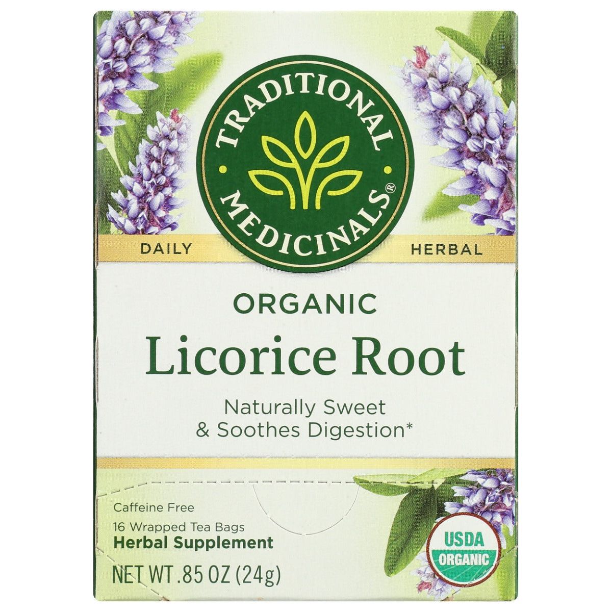 TRADITIONAL MEDICINALS: Licorice Root Tea, 16 bg