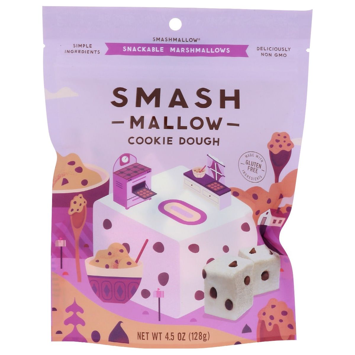 SMASHMALLOW: Marshmellow Cookie Dough, 4.5 oz