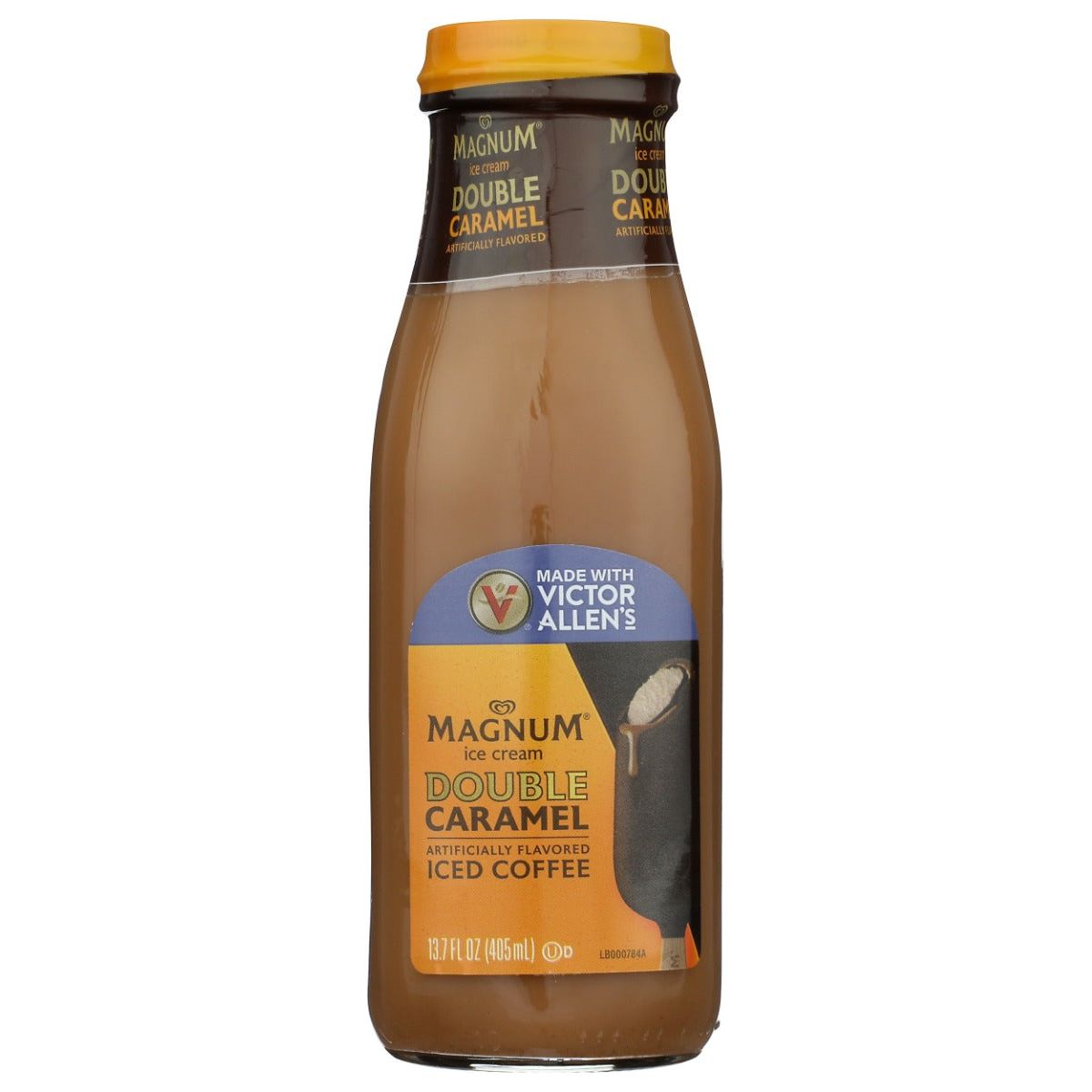 VICTOR ALLENS: Iced Latte Magnum Double Chocolate Caramel Iced Coffee, 13.7 fo