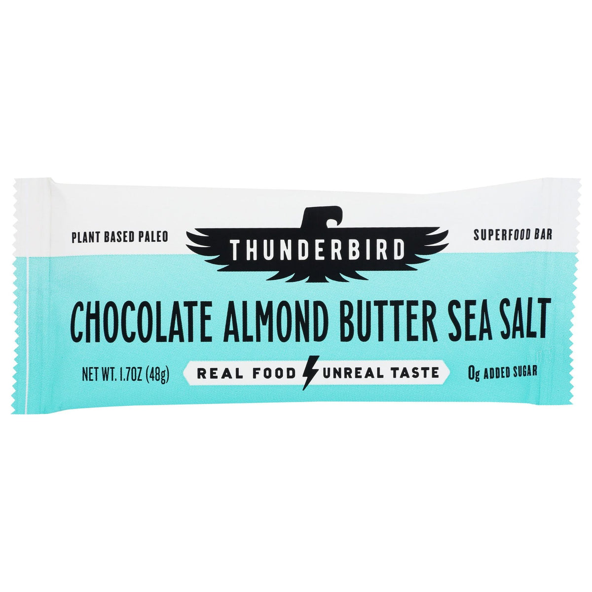 THUNDERBIRD ENERGETICA: Chocolate Almond Butter Sea Salt Snack Bar, 1.7 oz
