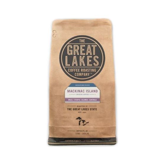 THE GREAT LAKES COFFEE RO: Mackinac Island Ground Coffee, 12 oz