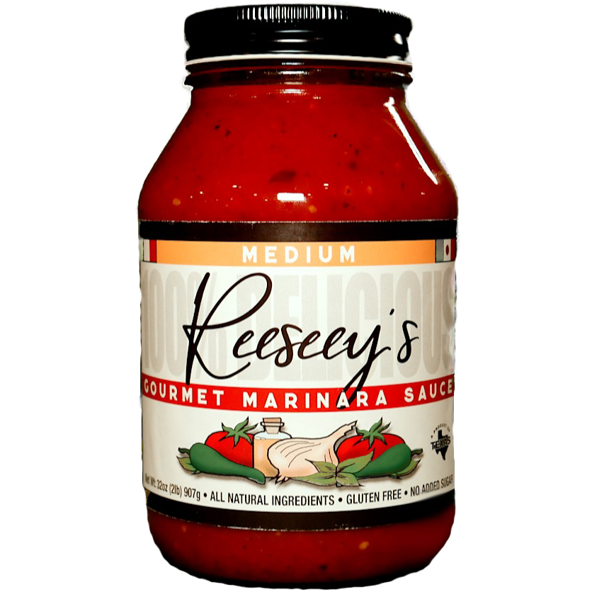 REESEEYS: Sauce Marinara Med Spice, 32 oz