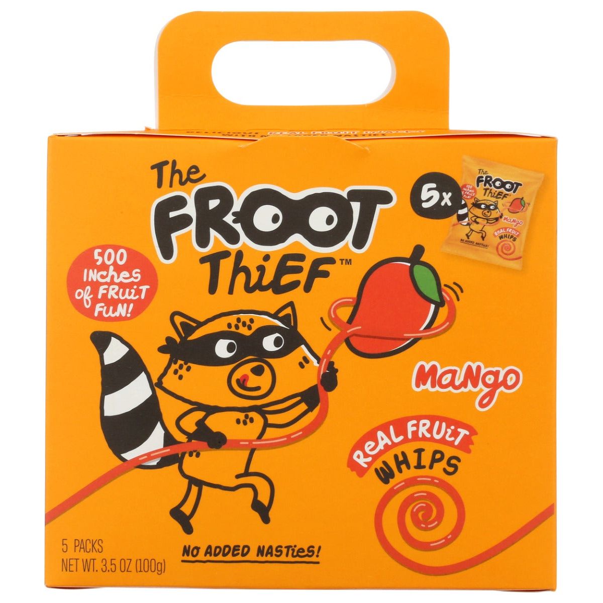 THE FROOT THIEF: Mango Fruit Whip 5Pk, 3.5 oz