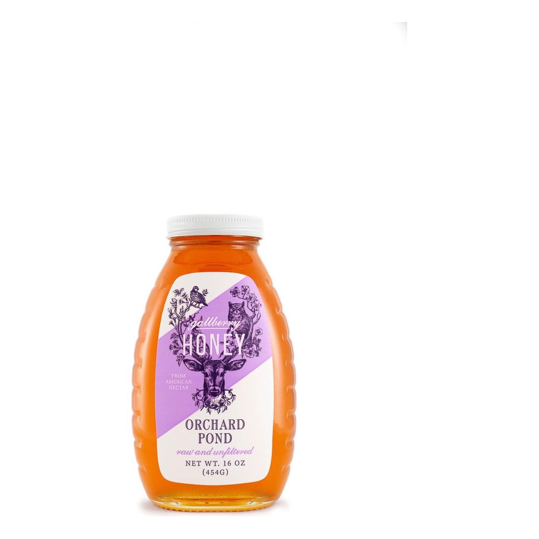 ORCHARD POND: Gallberry Honey, 1 lb