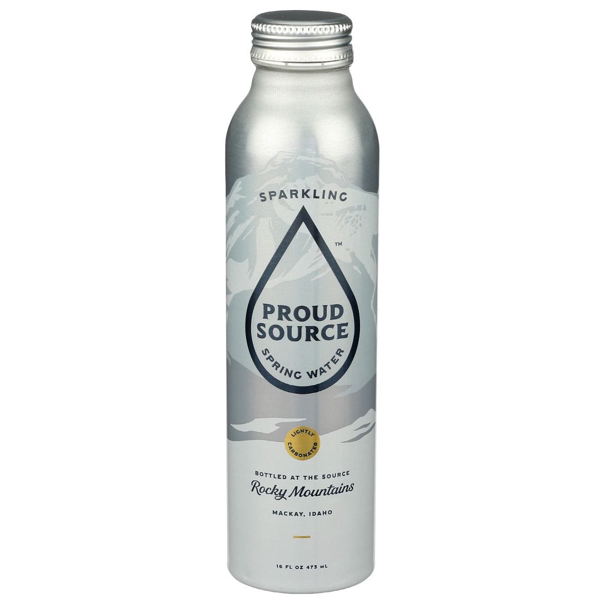 PROUD SOURCE: Rocky Mountain Sparkling Spring Water, 16 fo