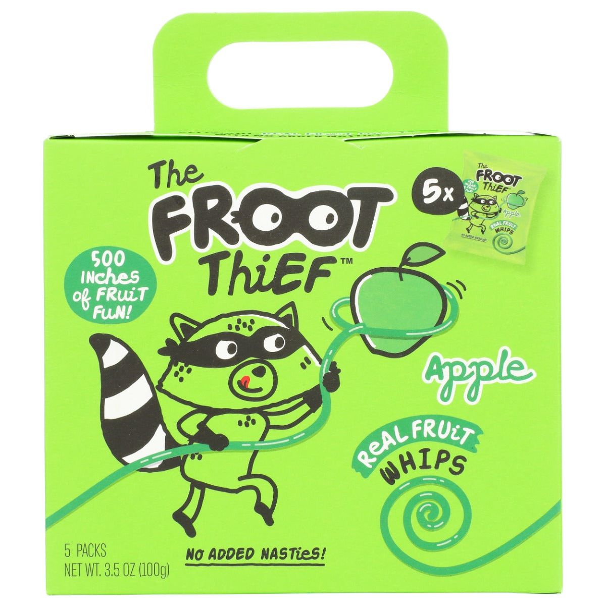 THE FROOT THIEF: Apple Fruit Whip 5Pk, 3.5 oz