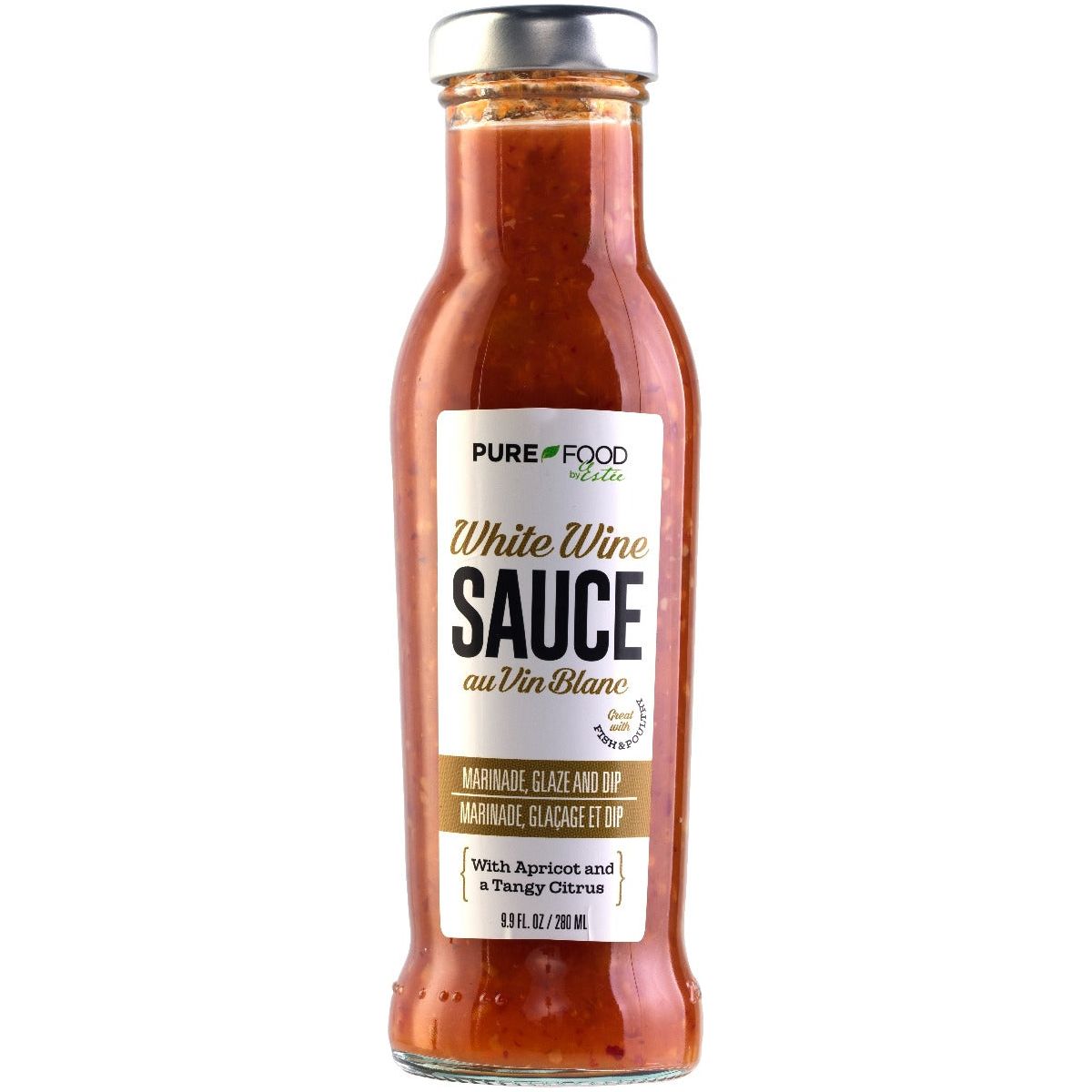 PURE FOOD BY ESTEE: Ultimate White Wine Sauce, 9.9 oz