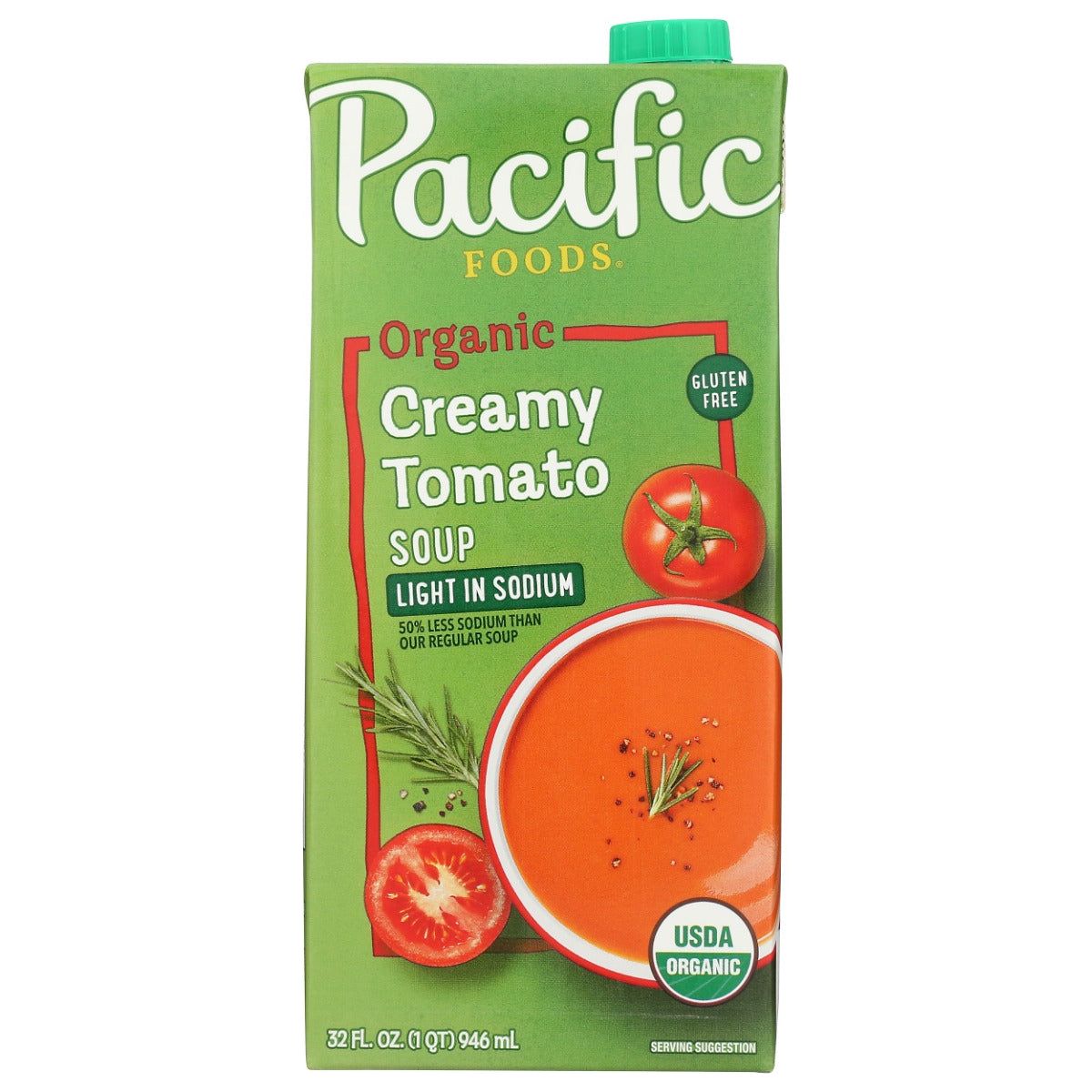 PACIFIC FOODS: Organic Creamy Tomato Soup, 32 oz