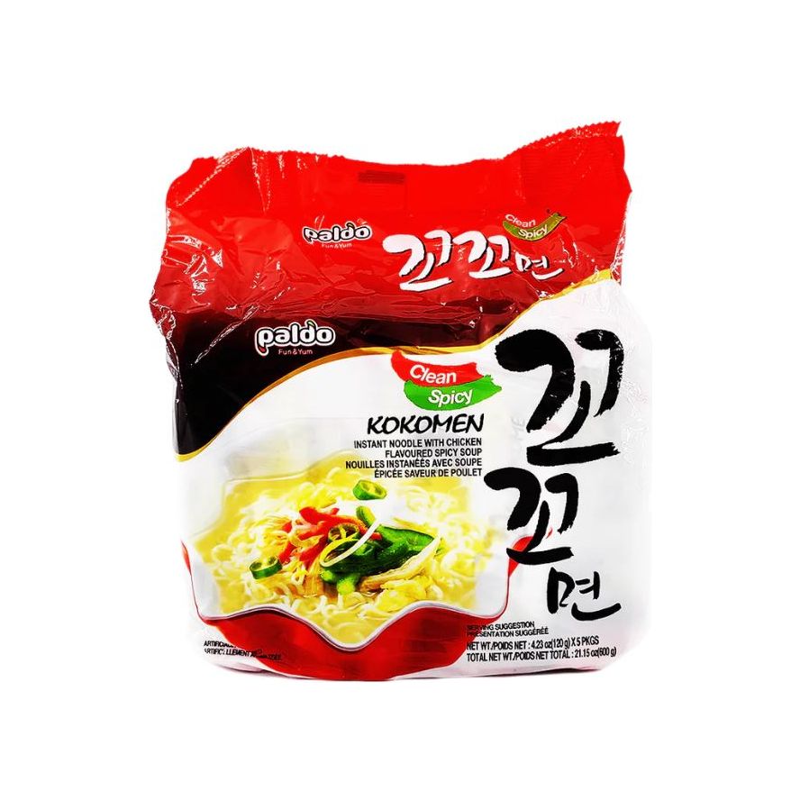 PALDO: Kokomen Instant Noodles 5 Count, 21.15 oz