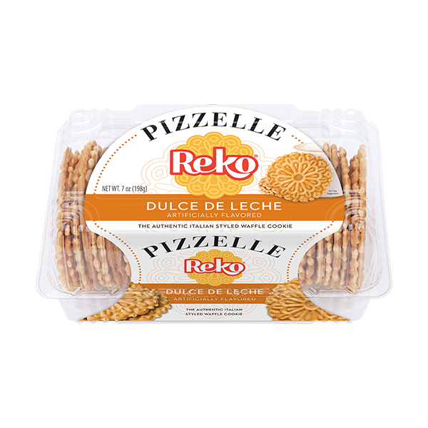REKO: Cookie Pizzelle Caramel, 7 oz