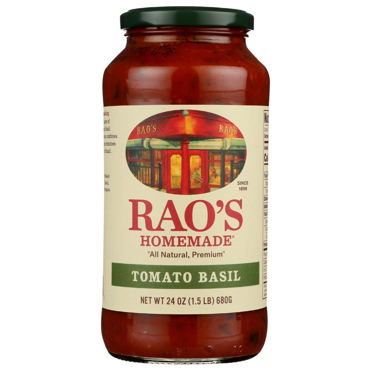 RAOS: Homemade Tomato Basil Sauce, 24 oz