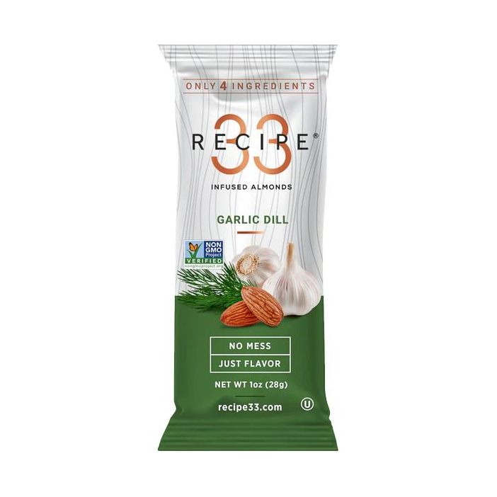 RECIPE 33: Infused Almonds Garlic Dill, 1 oz