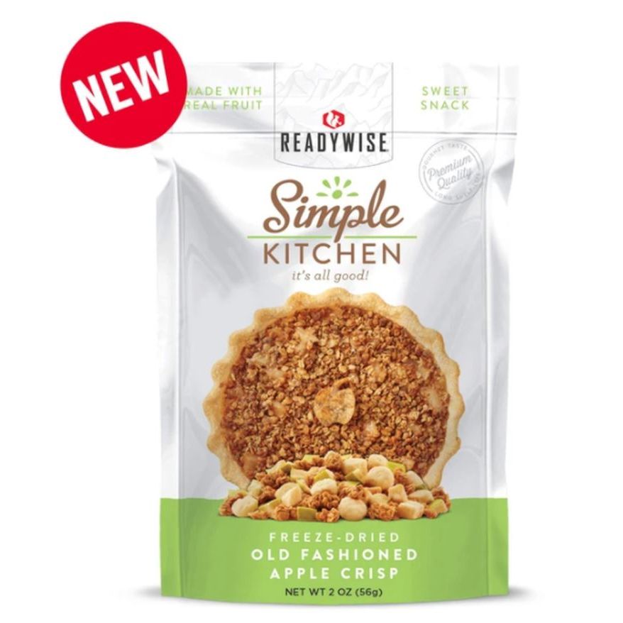 SIMPLE KITCHEN: Old Fashioned Apple Crisp, 2 oz