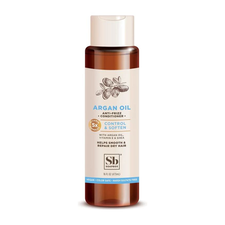 SOAPBOX: Argan Oil Control and Soften Conditioner, 16 fo