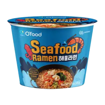 OFOOD: Seafood Ramen Noodle Soup, 3.7 oz