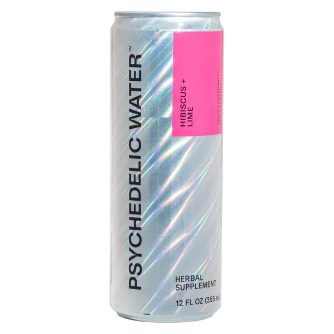 PSYCHEDELIC WATER: Kava Rtd Hibiscus Lime, 12 FO