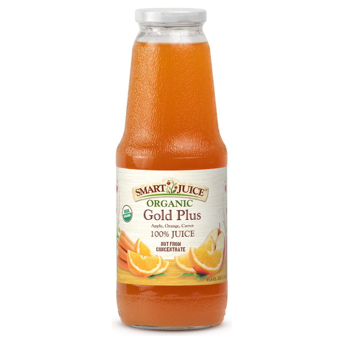 SMART JUICE: Juice Gold Plus Org, 33.8 FO