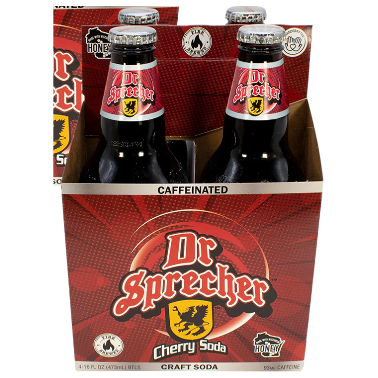SPRECHER: Soda Dr Sprecher 4Pk, 64 FO