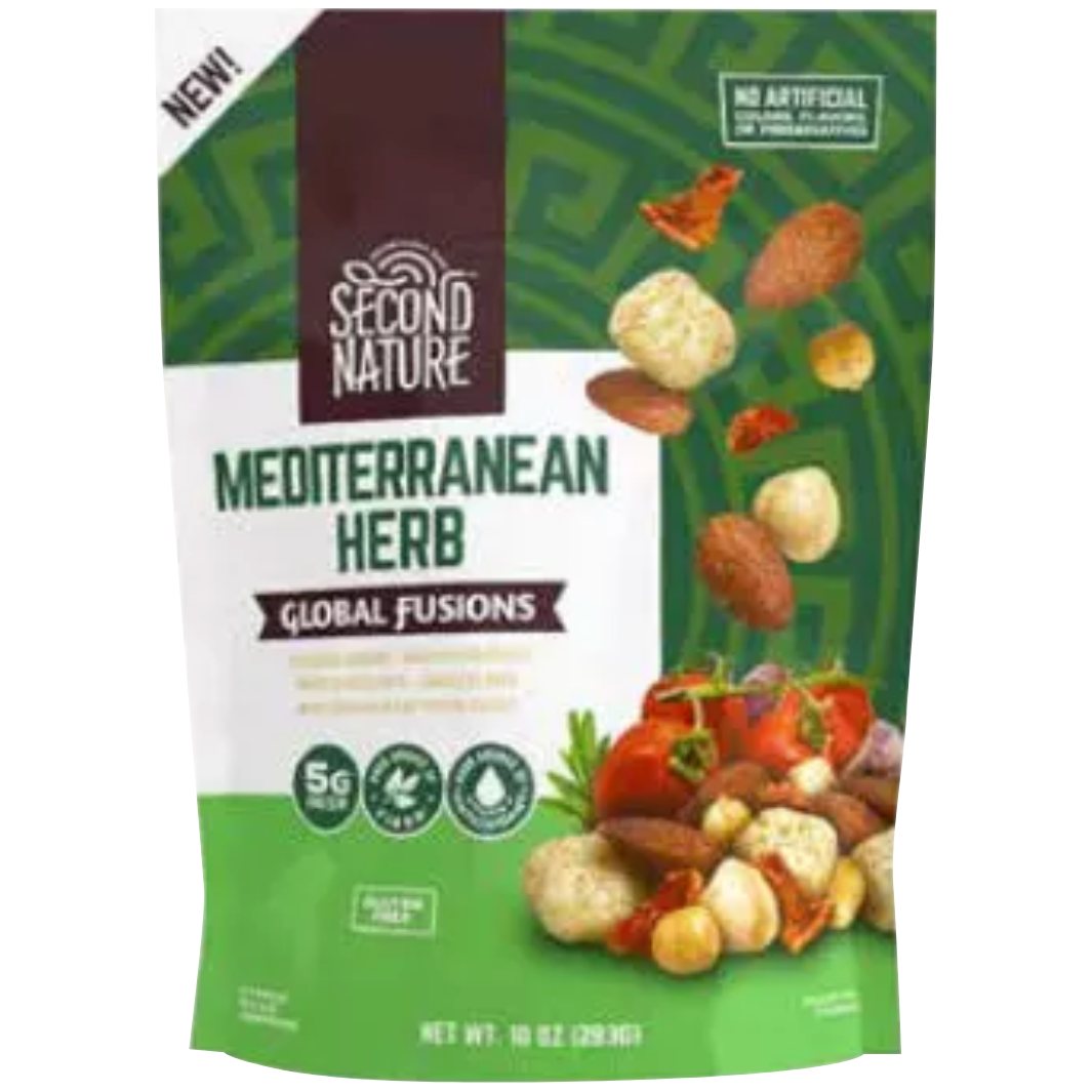 SECOND NATURE: Mix Trail Mdtrrnn Herb, 10 oz
