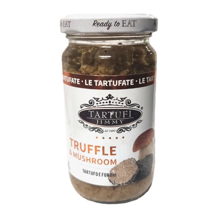 TARTUFI JIMMY: Truffle and Porcini Mushroom Sauce, 6.3 oz