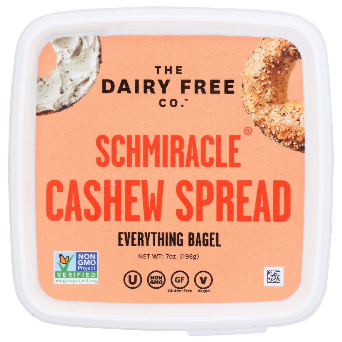 THE DAIRY FREE CO: Schmiracle Cashew Spread, 7 oz