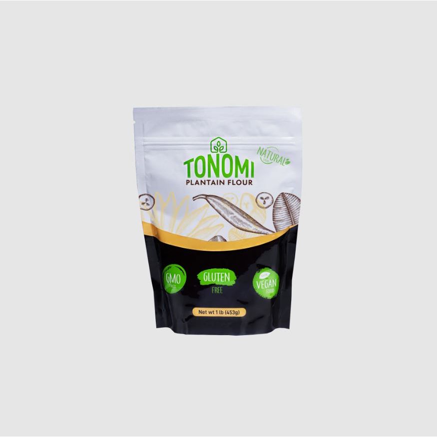 TONOMI: Plantain Baking Flour, 1 lb