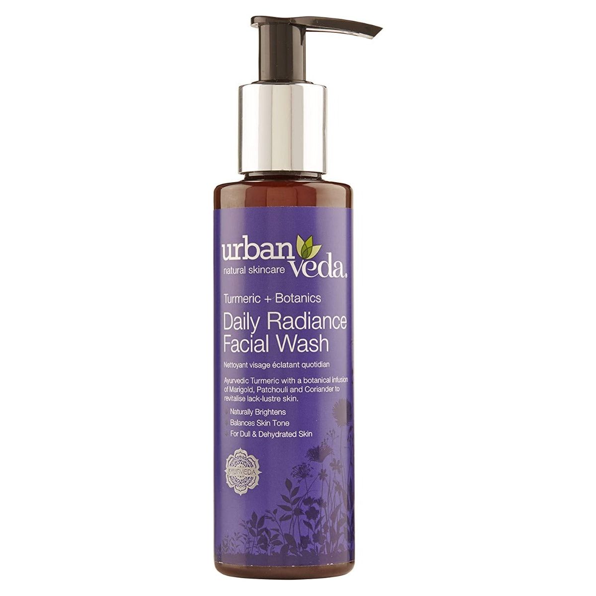 URBAN VEDA: Daily Radiance Facial Wash, 4.22 oz