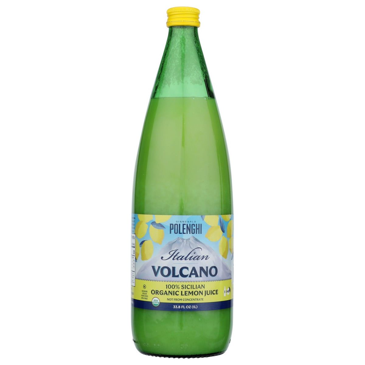 VOLCANO: Organic Lemon Juice, 1 lt