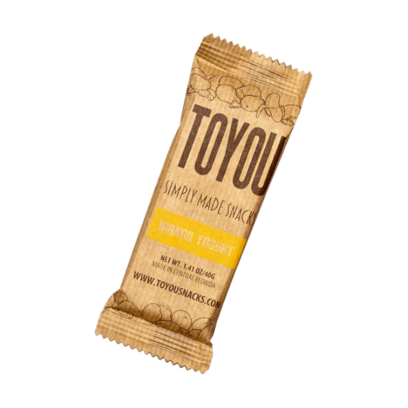 TOYOU SNACKS: Mango Yogurt Bar, 1.41 oz