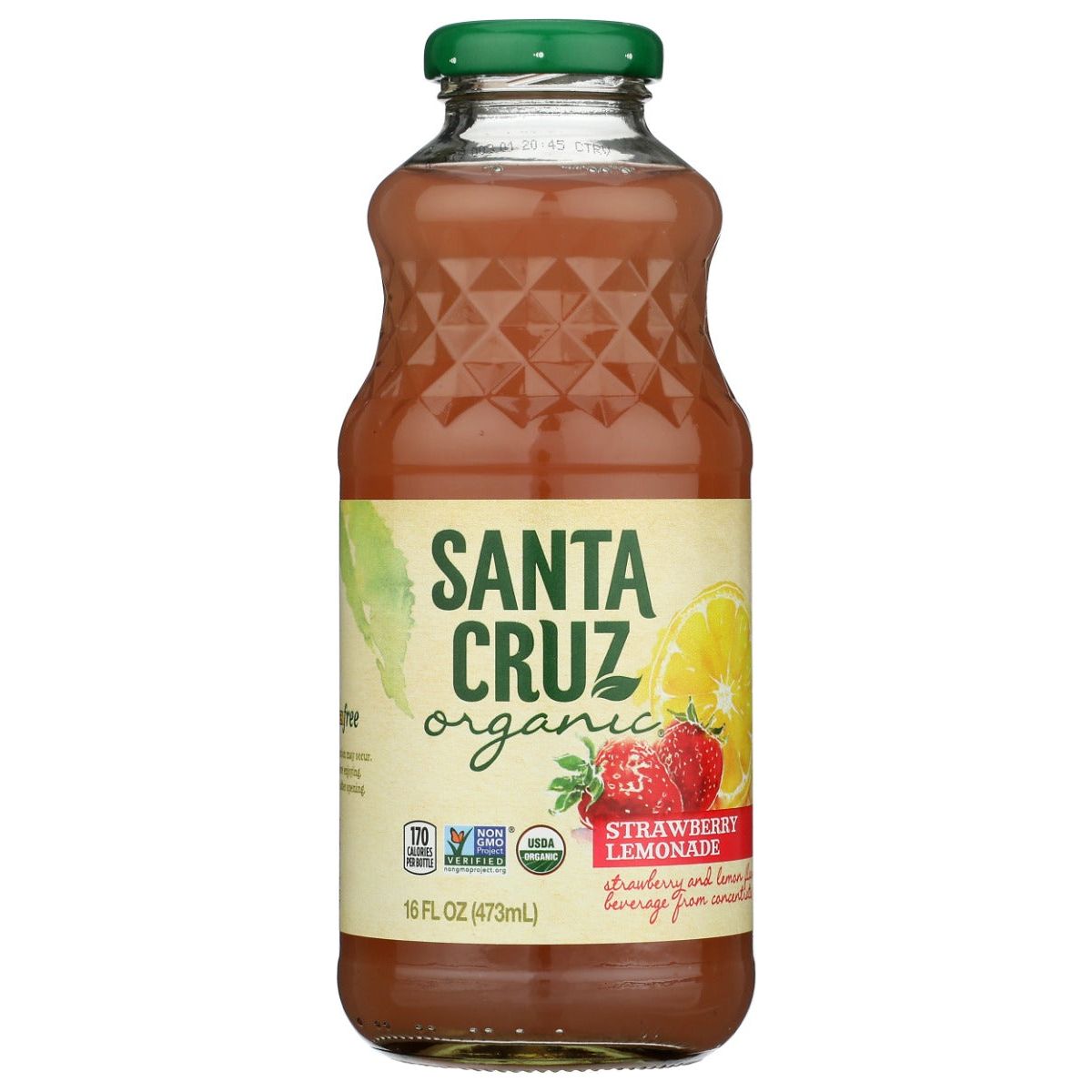 SANTA CRUZ: Strawberry Lemonade, 16 fo