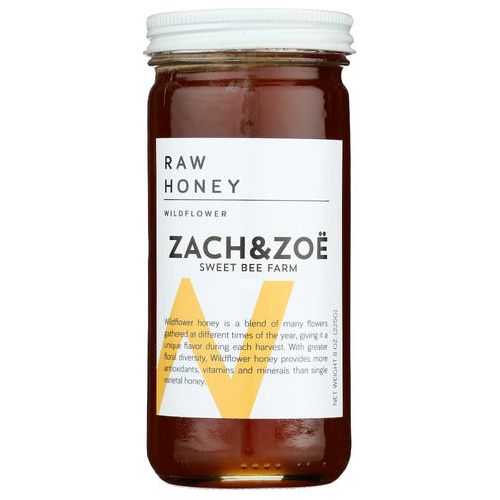 ZACH & ZOE SWEET BEE FARM: Wildflower Honey, 8 oz